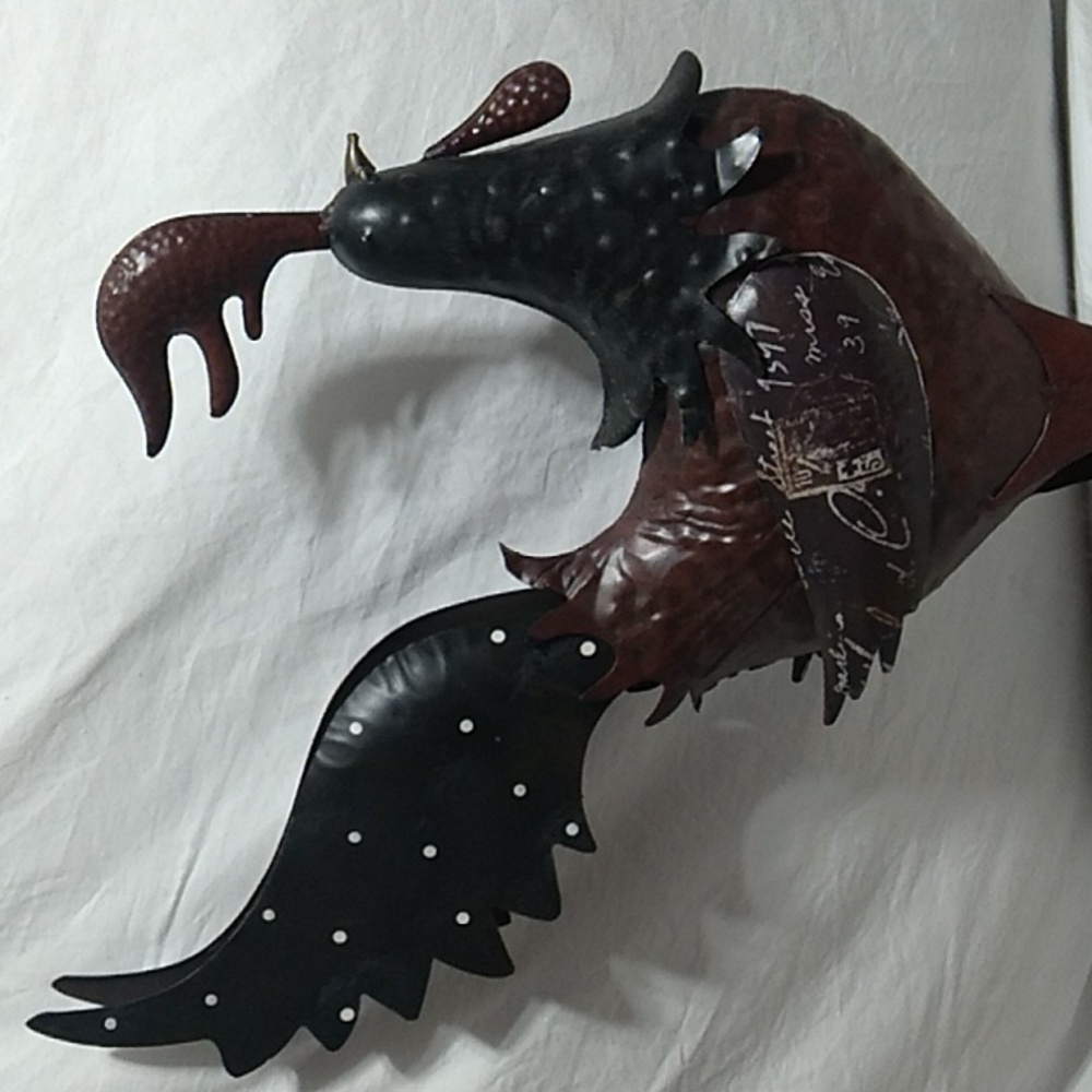Metal Tall Rooster Home/Yard Decor GUC - Picture 2 of 16